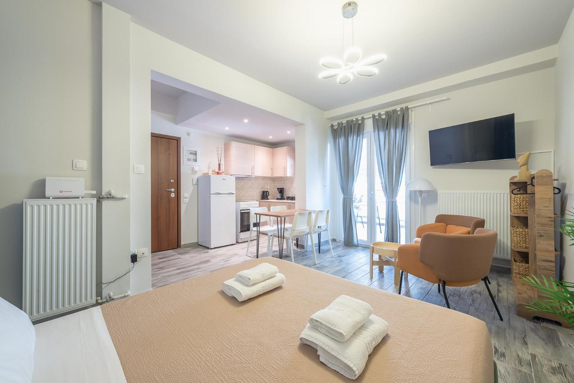 Sunny Studio With Starlight Balcony Atenas Exterior foto
