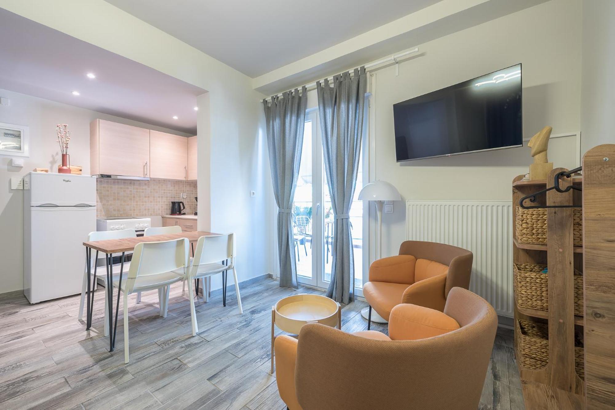 Sunny Studio With Starlight Balcony Atenas Exterior foto